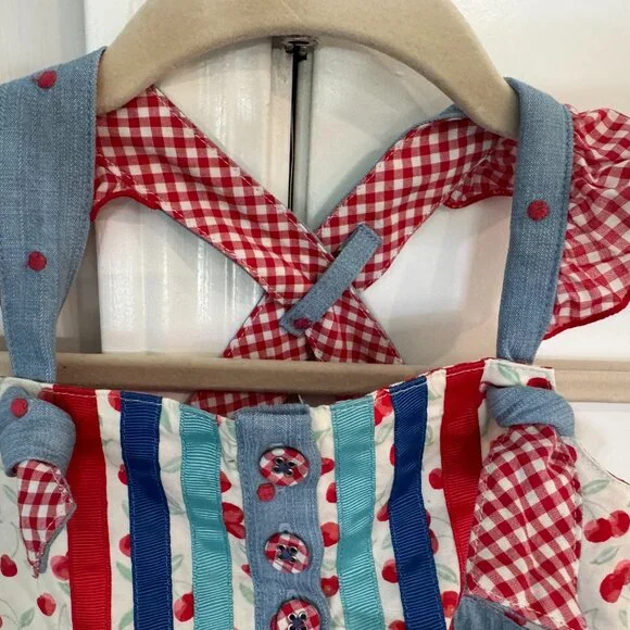 Matilda Jane “Jolene” parade pageant | Red White & Blue 4 girls '4th of July' - Picture 4 of 5